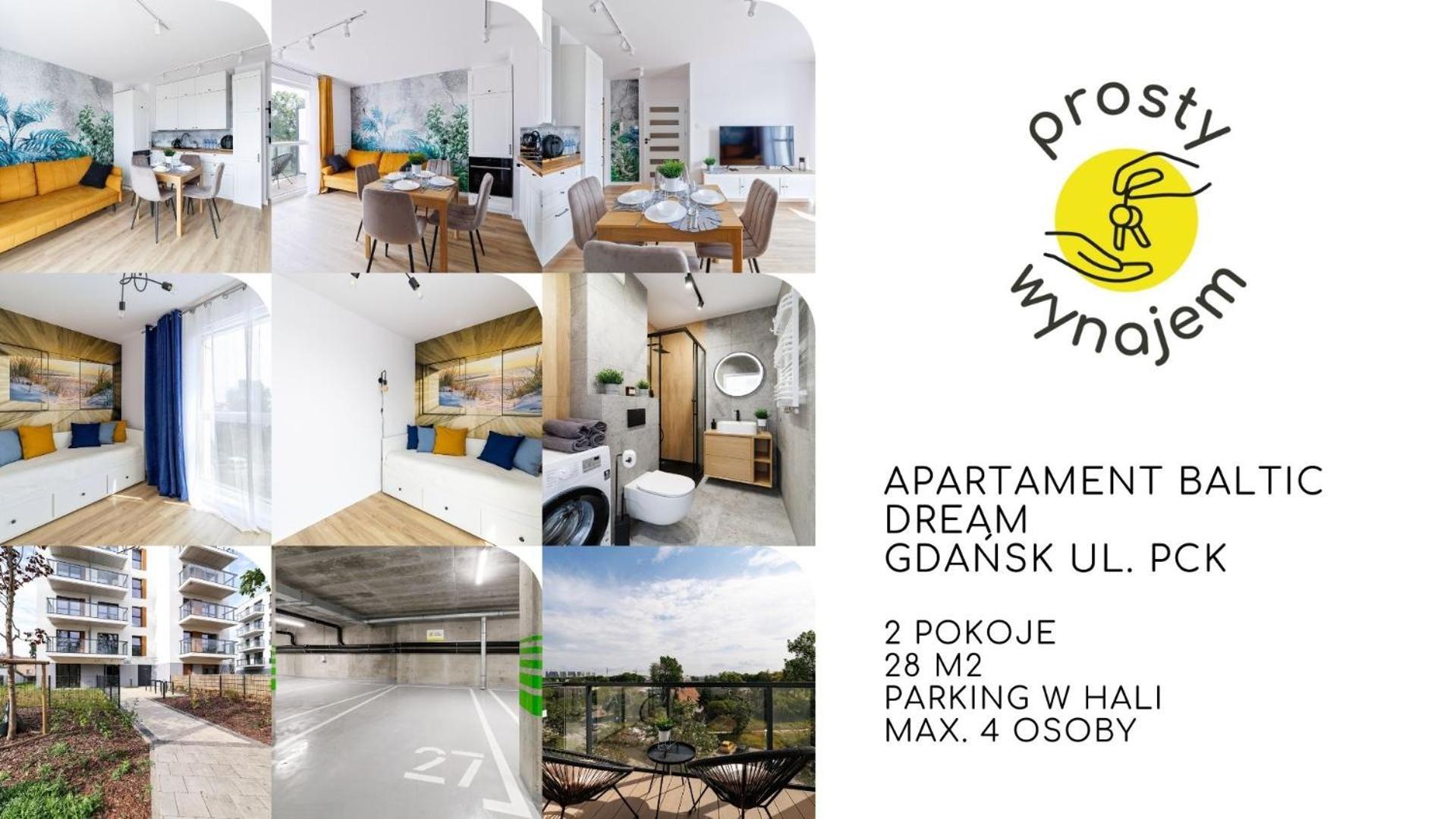 Apartament Baltic Dream Prostywynajem Gdansk Brzezno Kültér fotó
